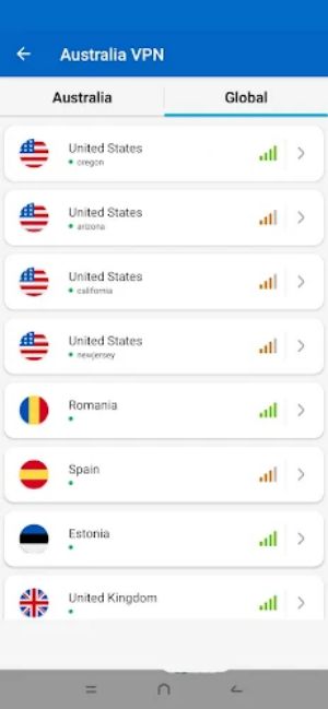 Australia VPN - Fast & Secure Screenshot3