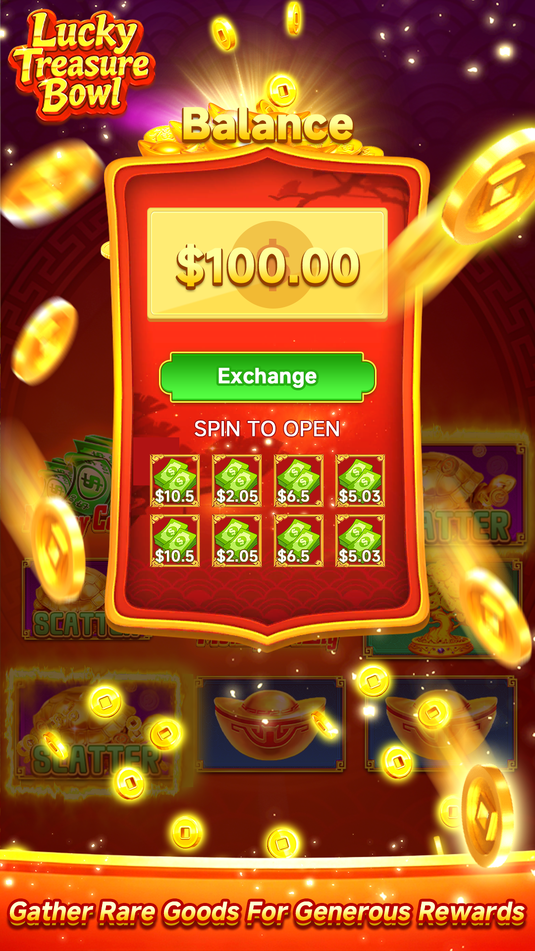 Lucky Treasure Bowl Screenshot1
