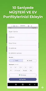 Emlak Defterim - İş Takibi Screenshot1
