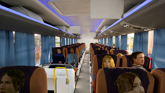 Euro City Bus Driving Games 3D Screenshot3