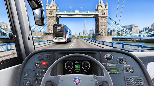 Euro City Bus Driving Games 3D Screenshot6