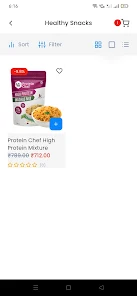 EatHealthy Kart Screenshot2