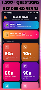 Decade Trivia: 60s 70s 80s 90s Screenshot1