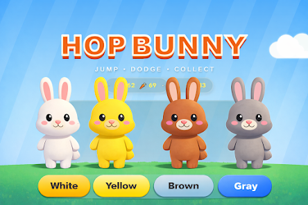 Hop Bunny: Run & Jump Game Screenshot2