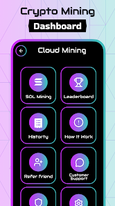SOL Cloud Mining Solana Mine Screenshot2