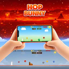 Hop Bunny: Run & Jump Game Screenshot4