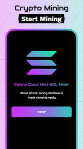 SOL Cloud Mining Solana Mine Screenshot1