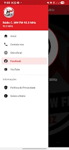 Rádio mw92.5fm Screenshot3