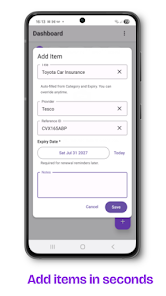 DocuStash - Document Reminders Screenshot4