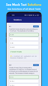 JEE NEET Mock Test Offline-Tej Screenshot4