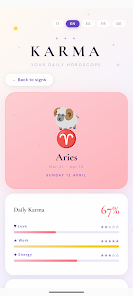 KARMA – Daily Horoscope Screenshot4