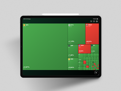 Crypto Bubbles: Market Heatmap Screenshot9