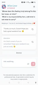 Wise Love - Relationship Coach Screenshot2