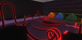 Neon Roller Coaster VR Screenshot3