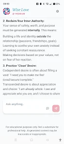 Wise Love - Relationship Coach Screenshot3