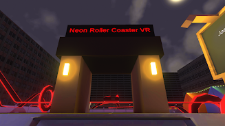 Neon Roller Coaster VR Screenshot1