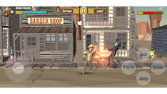 Polygon Cowboy Street Fighting Screenshot1