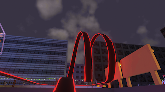 Neon Roller Coaster VR Screenshot8