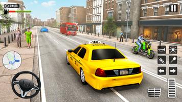 Taxi Driver 3D: City Taxi Game Screenshot2