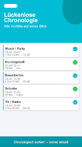 LärmLog: Noise Documentation Screenshot3