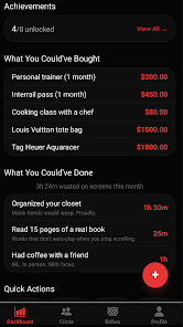 Bad Habits: Expense Tracker Screenshot5