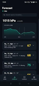 Catchy - Carp Bite Forecast Screenshot2