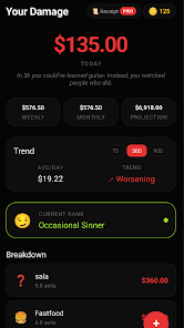 Bad Habits: Expense Tracker Screenshot6