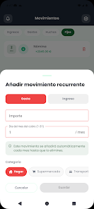 MoFlo: Ahorro y Presupuesto Screenshot3