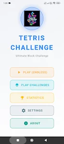 Tetris Challenge – Block Game Screenshot1