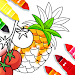 Coloring games vegetable paint APK