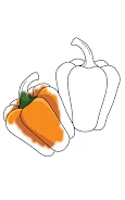 Coloring games vegetable paint Screenshot7