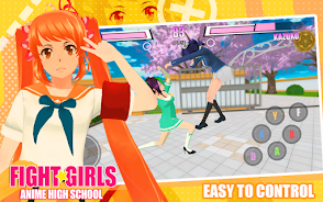 Fight Girls Anime High School Screenshot2