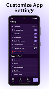 QR Scanner & Barcode Generator Screenshot4