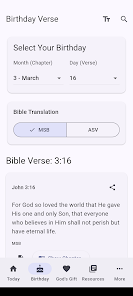 Birthday Verse Evangelism Screenshot1