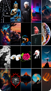 Wallpapers Black Live 4K HD Screenshot2