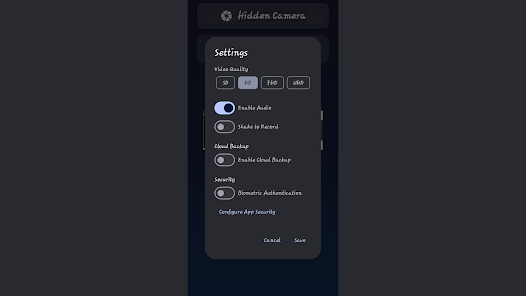 Background Video Recording Screenshot5