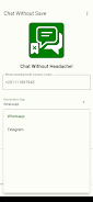 Chat Without Save Contact Screenshot3