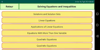 Algebra course Screenshot2