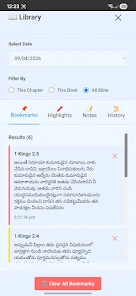 Bible Journey : Telugu Bible Screenshot8