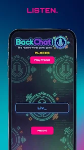 BackChat! Reverse Words Game Screenshot1