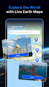 3D Live Earth Map: GPS Tracker Screenshot2