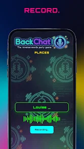 BackChat! Reverse Words Game Screenshot2