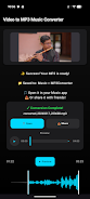 Video to MP3 Music Converter Screenshot3