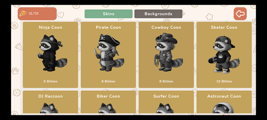 Hungry Raccoon Clicker: Idle Screenshot4