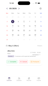 Tutor Note: Lesson Planner Screenshot8