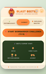 Bombardier Beetle Quiz Screenshot1
