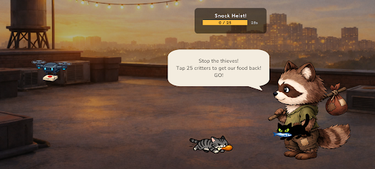 Hungry Raccoon Clicker: Idle Screenshot3