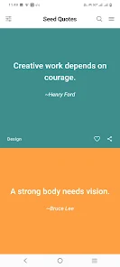 Seed Quotes Screenshot2