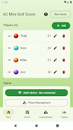 AC Mini Golf Score Screenshot2