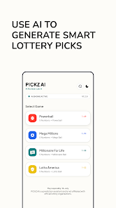 PICKZ AI-AI LOTTERY NUMBERS Screenshot1
